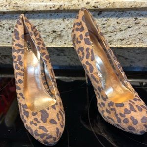 Massimo leopard shoes